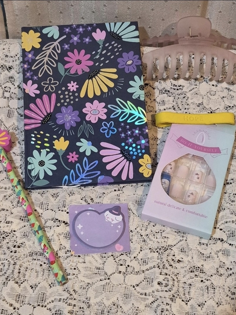 Cute 6-Piece Coquette Aesthetic School & Vanity Bundle